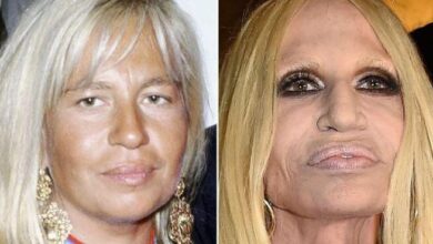 donatella versace früher