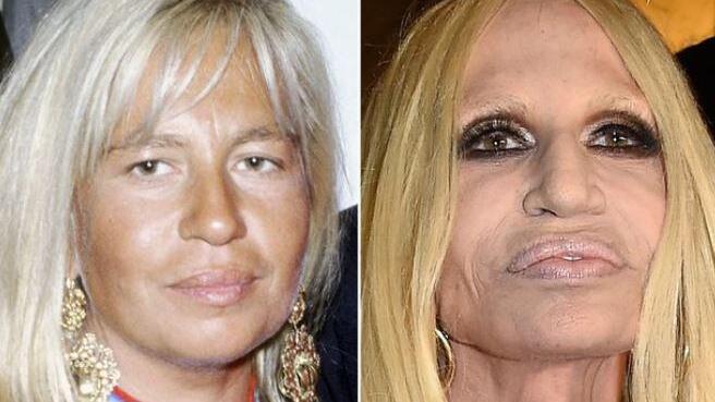 donatella versace früher